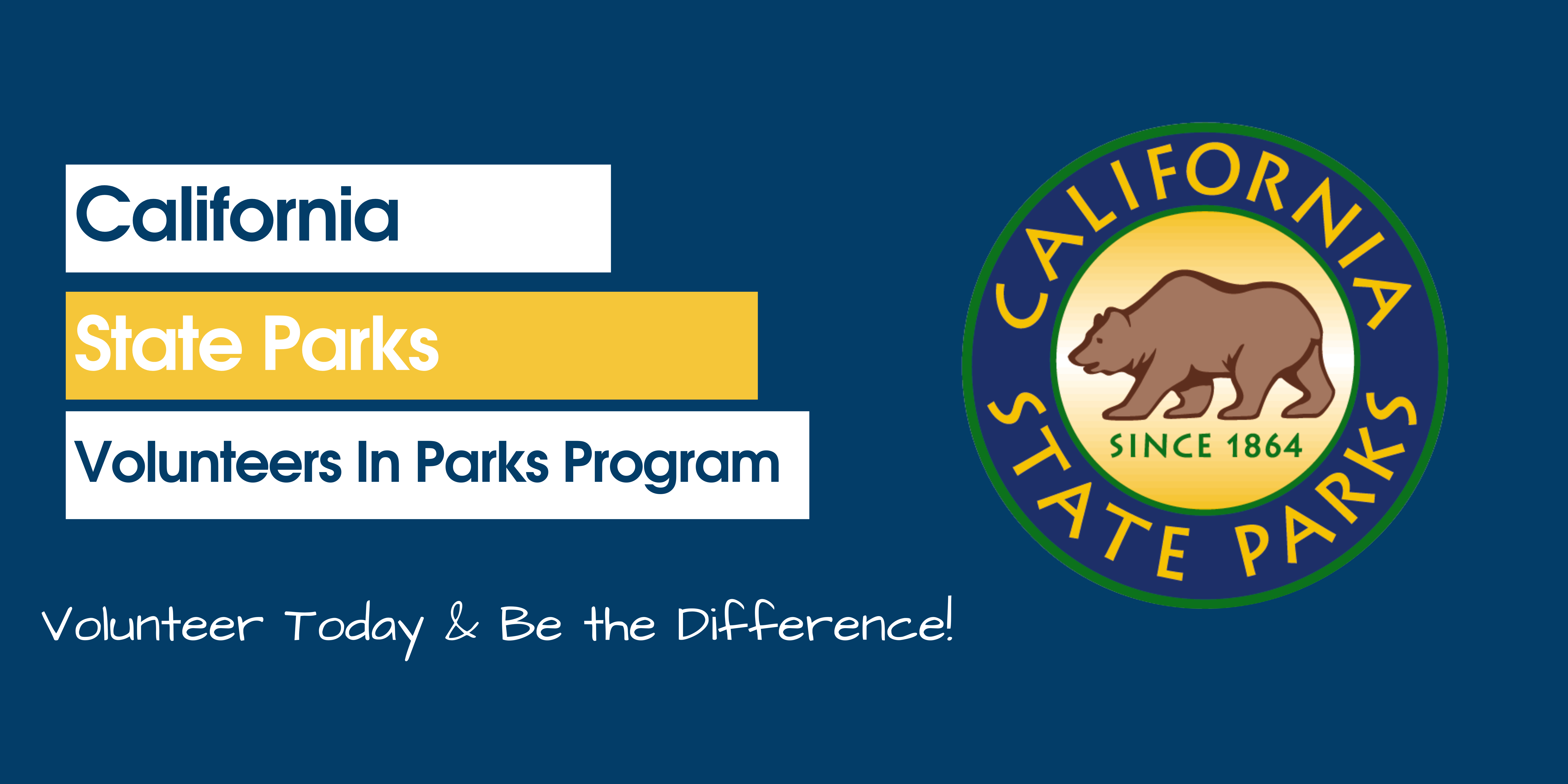 Volunteers in Parks Program Banner
